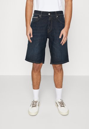 Jeans Shorts - dark-blue denim
