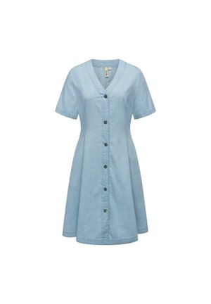 KVEEDA DENIM - Farkkumekko - light blue denim