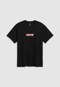 Levi's® BOXTAB - Camiseta estampada - boxtab in black bas