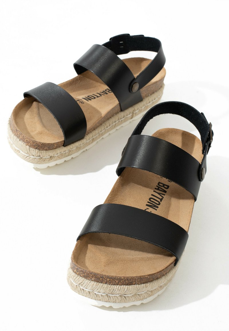 Damen Halbschuhe | BAYTON GACEO Plateausandalette black/schwarz - AJ21448 Damen Halbschuhe | BAYTON GACEO Plateausandalette black/schwarz - AJ21448