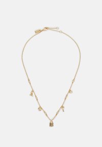 COACH NECKLACE ICONIC MINI CHARM - Necklace - gold-coloured