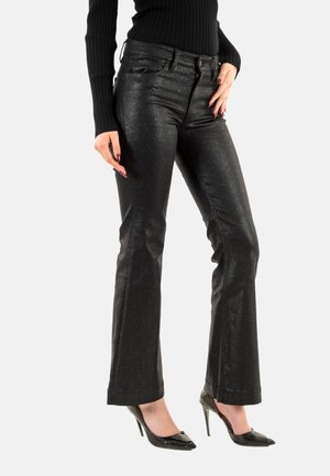 Jeans a zampa - noir