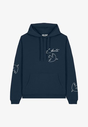 LIBERTE UNISEX OVERSIZED  - Bluză de molton - dark blue