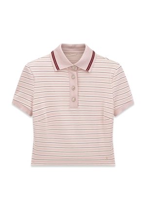 Guess, SS LUDOVICA STRIPED POLO - Polo - mehrfarbe rose