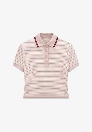 Guess, SS LUDOVICA STRIPED POLO - Polo - mehrfarbe rose