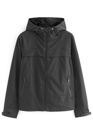HOODED SHOWER RESISTANT - Könnyű dzseki - black