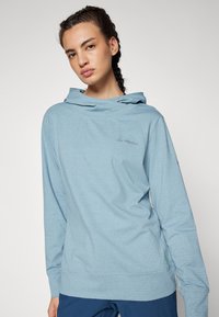 Vaude WOMEN'S TUENNO PULLOVER - Kapucnis pulóver - nordic blue
