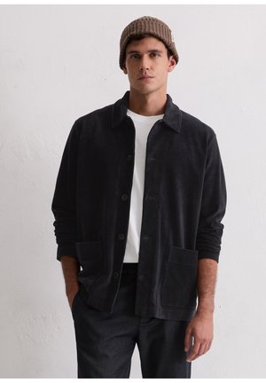 Marc O'Polo DFC OVERSHIRT REGULAR AUS SCHWEREM - Veste légère - dark navy