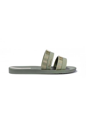 Mules - green green/beige