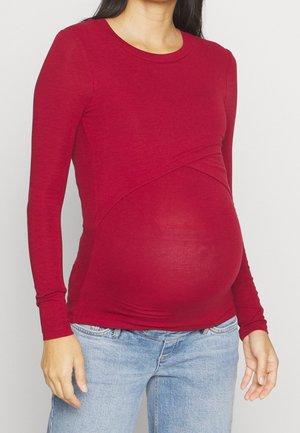 T-shirt à manches longues - dark red