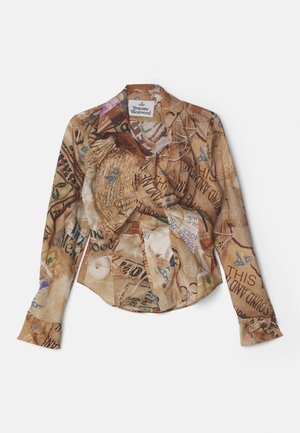 Vivienne Westwood DRUNKEN - Overhemdblouse - brown