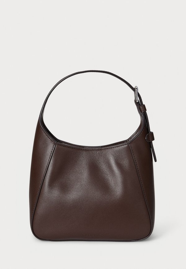 LEATHER SMALL TANNER SHOULDER BAG - Handbag - dark hickory4