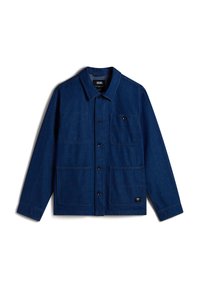 Vans DRILL CHORE - Denim jacket - indigo rinse
