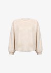 LONGSLEEVED FLUFFY - Pyjamashirt - beige