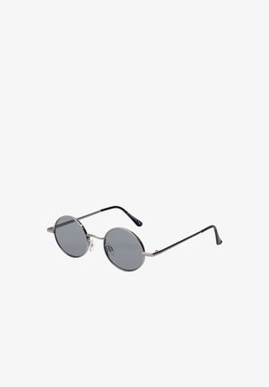 RUNDE - Sunglasses - grau silber