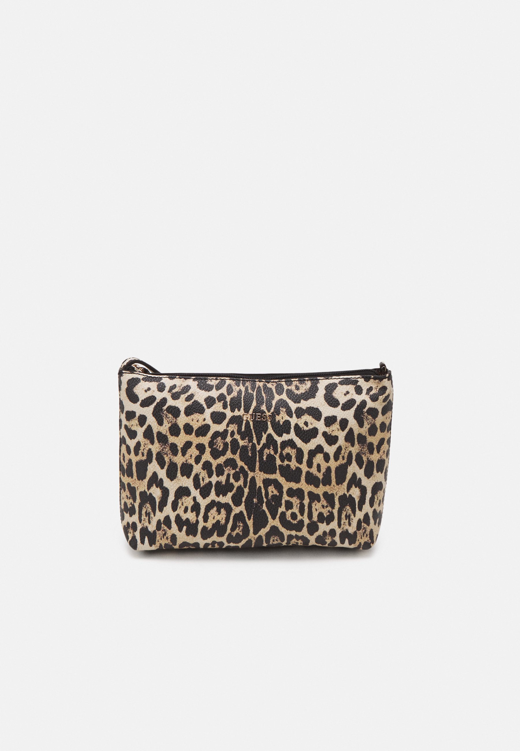 guess leopard wallet