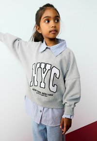 Next SLOGAN MOCK REGULAR FIT - Sweatshirt - grey
