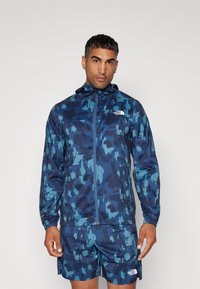 The North Face MOUNTAIN ATHLETICS - Corta-vento - summit navy painted mountains