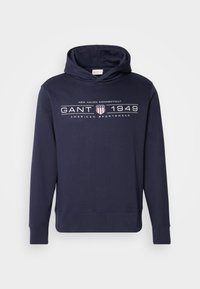 GRAPHIC HOODIE - Džemperis su gobtuvu - evening blue