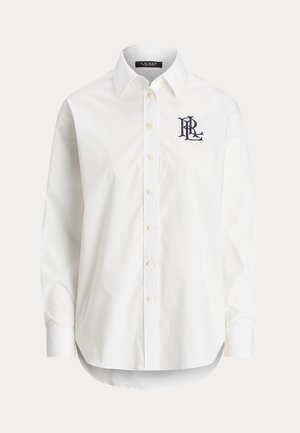 Lauren Ralph Lauren, RELAXED FIT STRETCH COTTON SHIRT - Chemisier - white