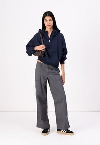 Hollister Co. Mikina s kapucňou - navy