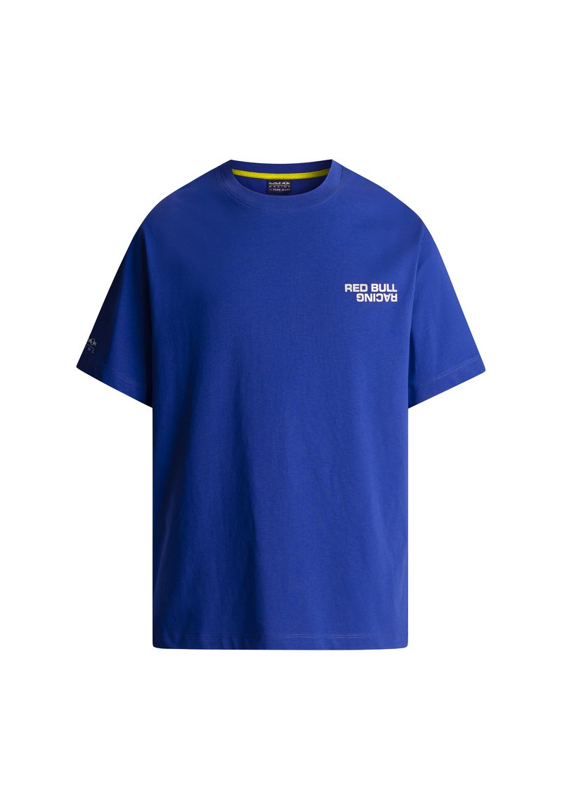 Red Bull Racing x Pepe Jeans T-shirt print donkerblauw