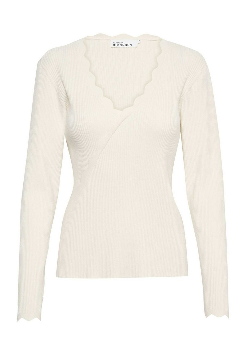 Karen by Simonsen Trui beige