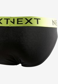 Next TEN PACK - Bokserit - black metallic colour waistbands