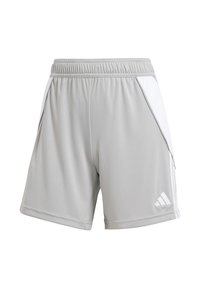 TIRO24 SHORTS WOMEN - Pantaloncini sportivi - grauweiss