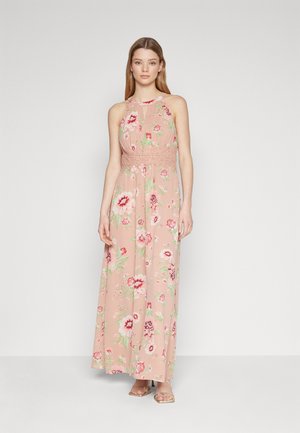 VILA VIMILINA FLOWER MAXI DRESS - Abito da sera - misty rose/rose flower