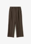 N-MAVIE PANTS - Pantalon classique - chocolate