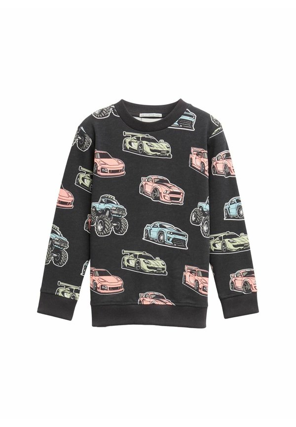 Sweatshirt - colorful dark base car design