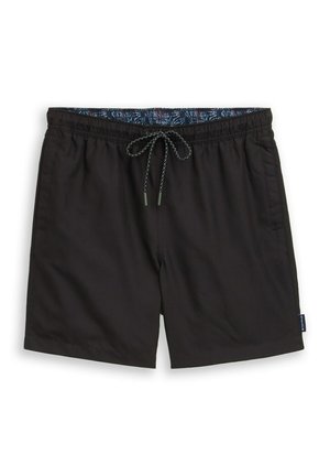 TOM TAILOR, TOM TAILOR BEACHWEAR/BADEMODE BADESHORTS MIT KORDELZUG - Badeshorts - black