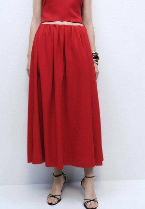 Mango IKURA - A-line skirt - red