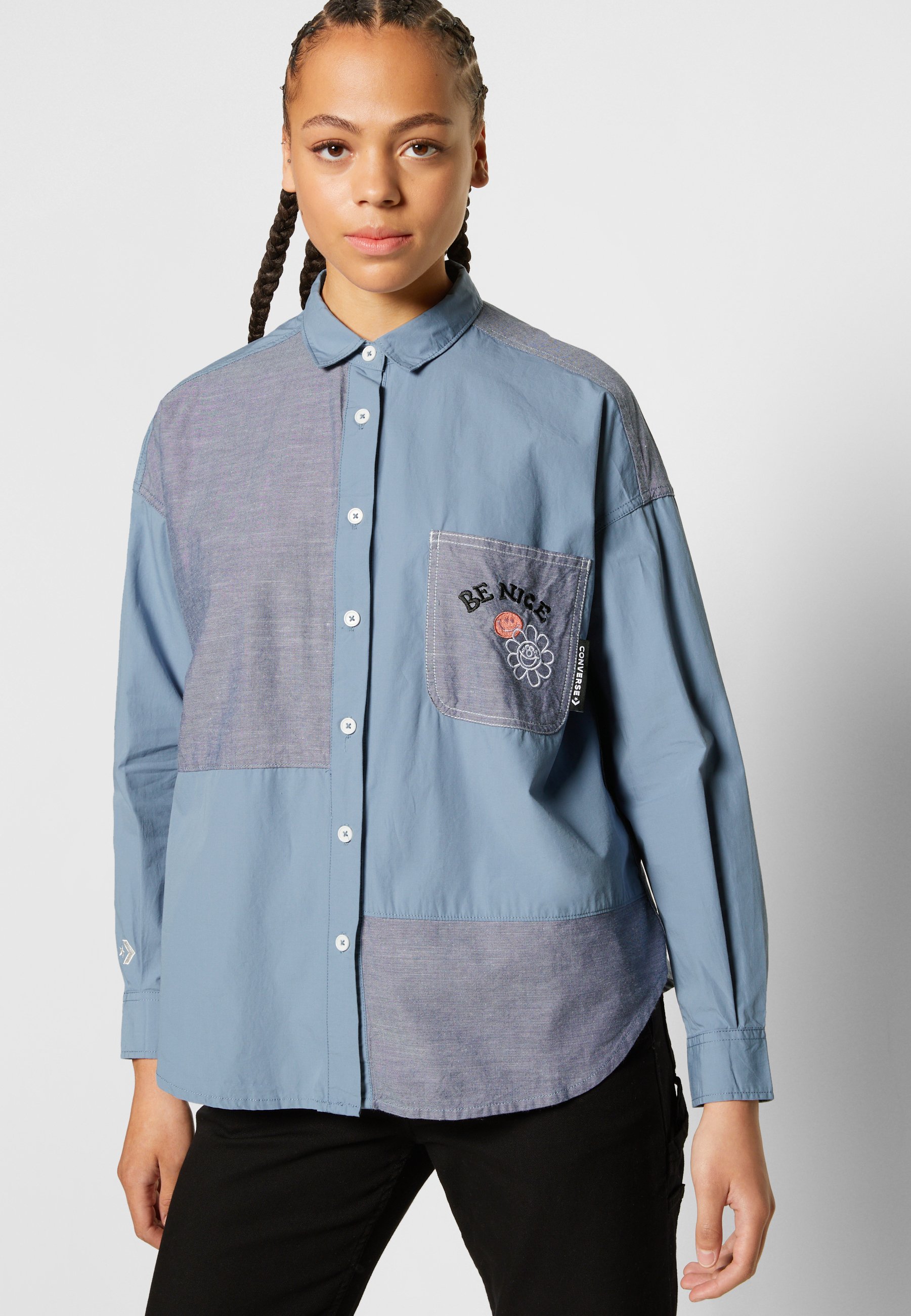 Converse Button-down blouse - indigo 