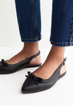 New Look Wide Fit WIDE FIT FLATS - Slingback ballerina´s - black