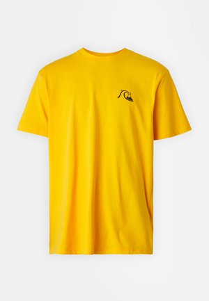 Quiksilver BUBBLE LOGO DNA UNISEX - T-shirts print - radiant yellow