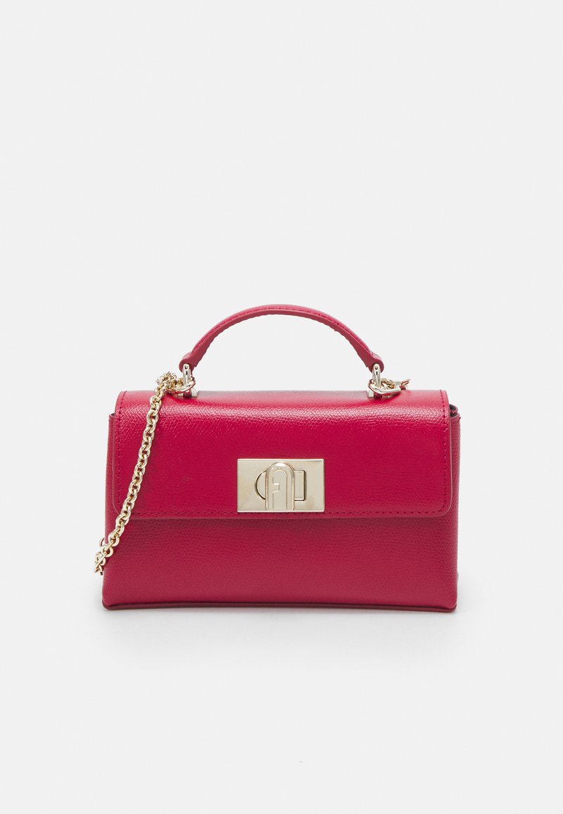Furla MINI CROSSBODY TOP HANDLE - Kabelka - mars