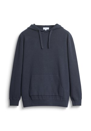 RELAXED  FIT - Felpa con cappuccio - dark blue