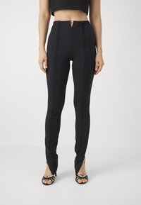 Patrizia Pepe PANTALONI TROUSERS - Legingi — bikses - nero