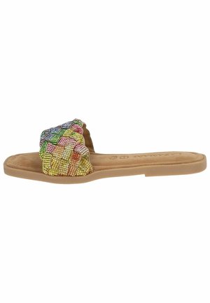 Lazamani Pantolette flach - rainbow