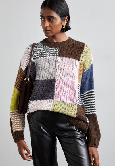 Stine Goya LONG SLEEVE - Striktrøje - mehrfarbig