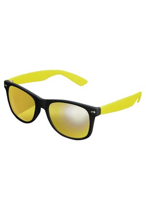 LIKOMA MIRROR - Sunglasses - black/yellow/