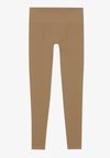 SEAMLESS LEGGINGS - Tights - beige