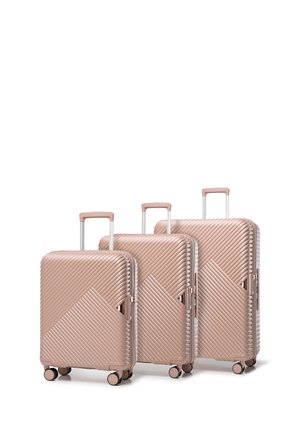 LUGGAGE SET FROM POLYCARBONATE - Luggage set - light brown