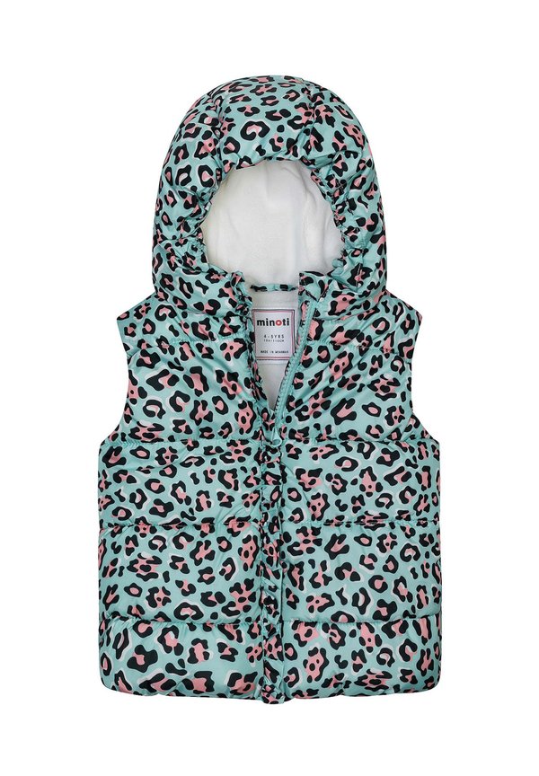 HOODED PUFFER GILET - Weste