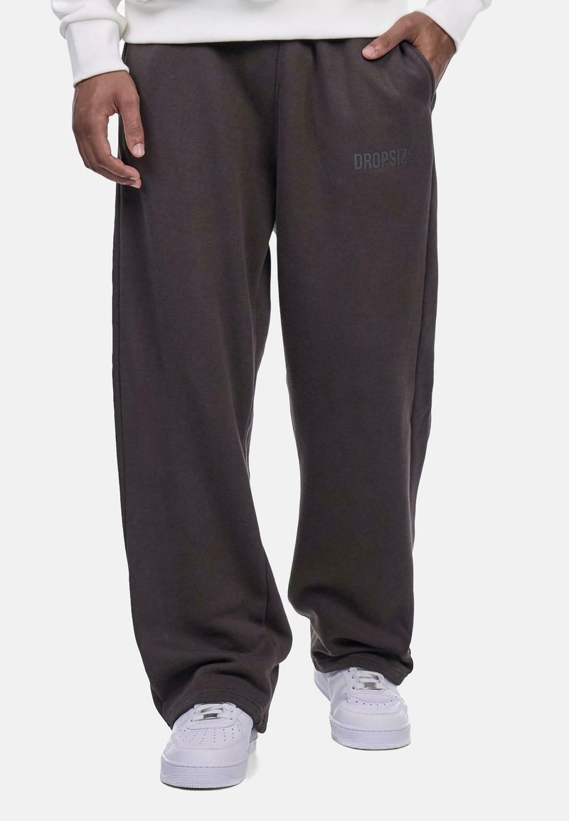Dropsize OPEN LEG - Jogginghose - washedblack