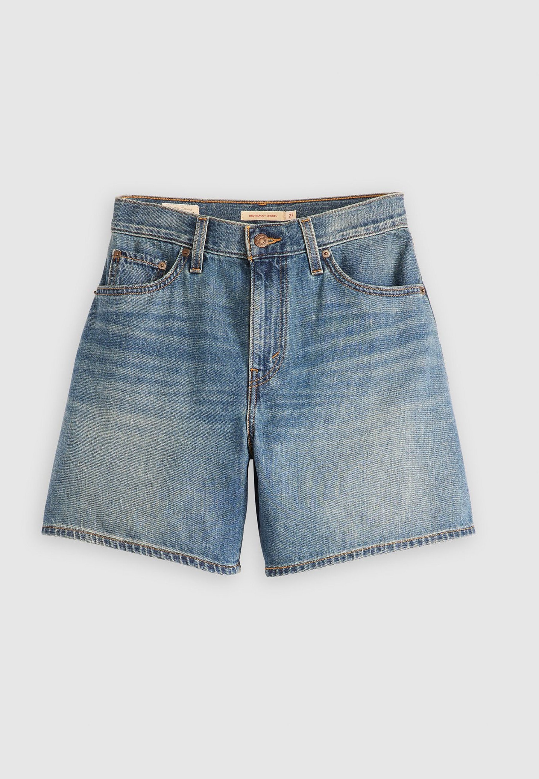 パンツ 90s LEVI'S 550 CUT OFF BAGGY SHORTS Levi's® - Szorty jeansowe/niebieski denim - Zalando.pl