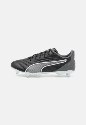 KING PRO MXSG - Botas de fútbol para terrenos blandos - black/white/cool dark gray