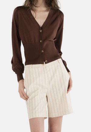 Chaqueta de punto - dark brown